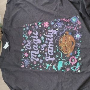 Disney Big & Tall Encanto Magic Men's Tops Short Sleeve Tee Shirt, Black…